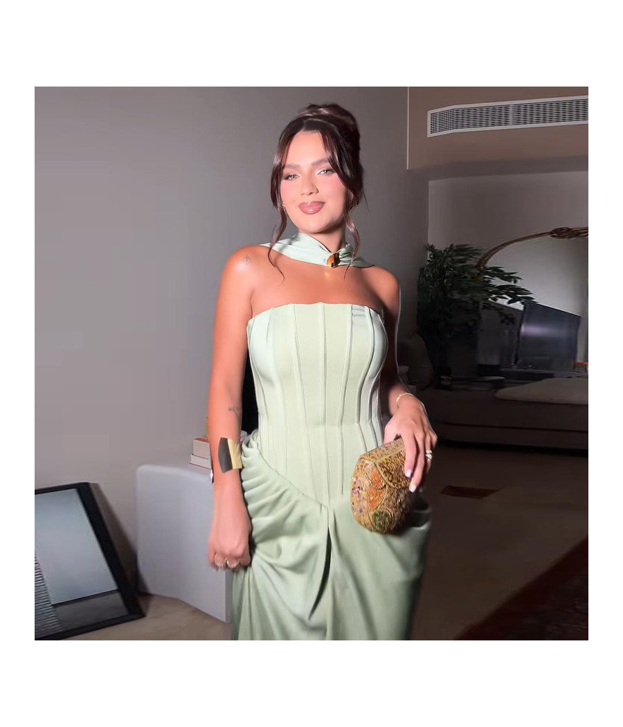 Light Green Corset Dress